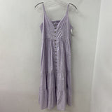 WOMEN'S DRESS lilac multi floral L
