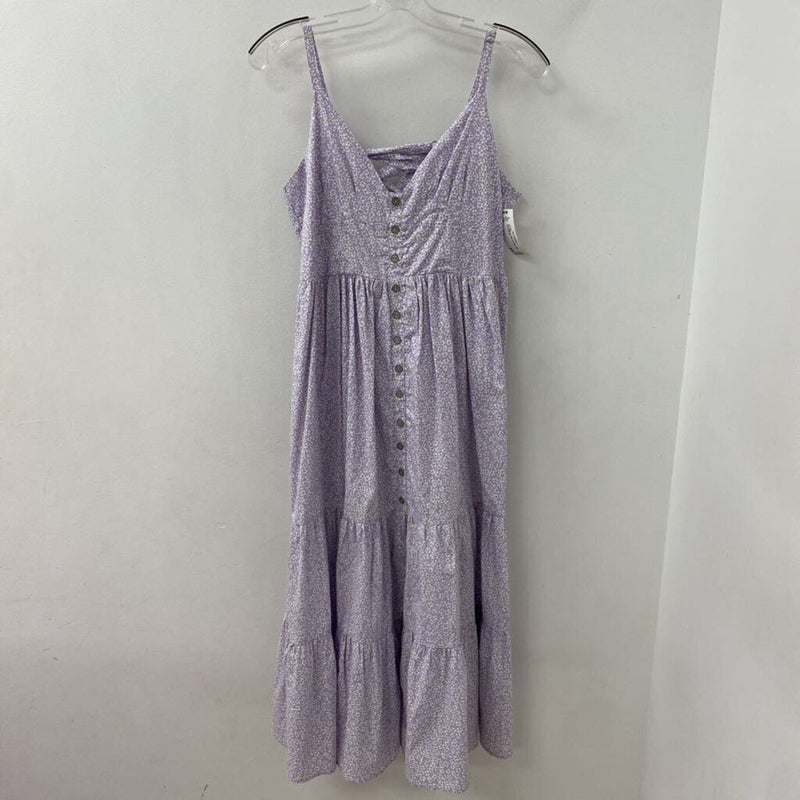 WOMEN'S DRESS lilac multi floral L