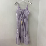 WOMEN'S DRESS lilac multi floral L