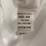 made in Italy WOMEN'S BLOUSE/SHIRT white S/M