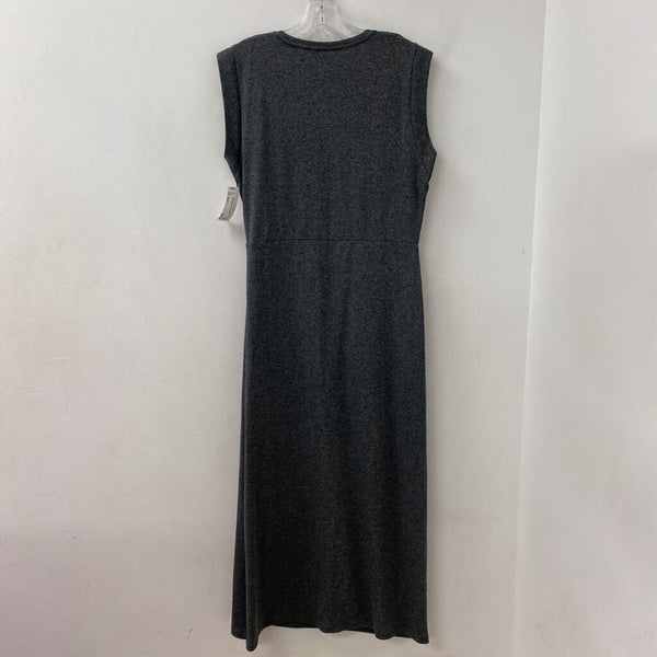 Club Monaco WOMEN'S DRESS grey black L