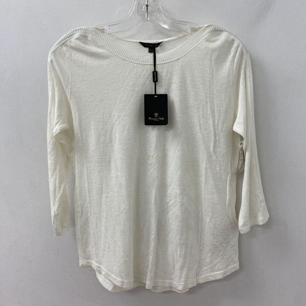 Massimo Dutti WOMEN'S SWEATER ivory M
