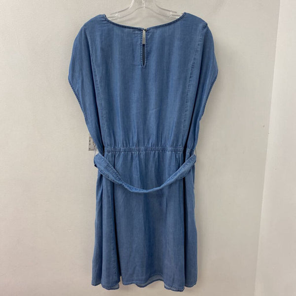 TOMMY HILFIGER WOMEN'S PLUS DRESS blue XXL