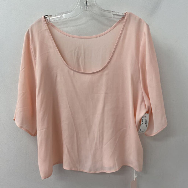 NUMI WOMEN'S BLOUSE/SHIRT pink XL