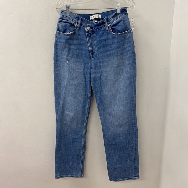 ABERCROMBIE & FITCH WOMEN'S JEANS blue 8/29