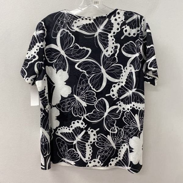 Northern Traditions WOMEN'S T-SHIRT black white mix M