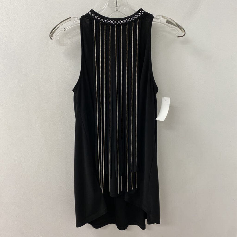 JOSEPH RIBKOFF WOMEN'S TOP black silver mix 8