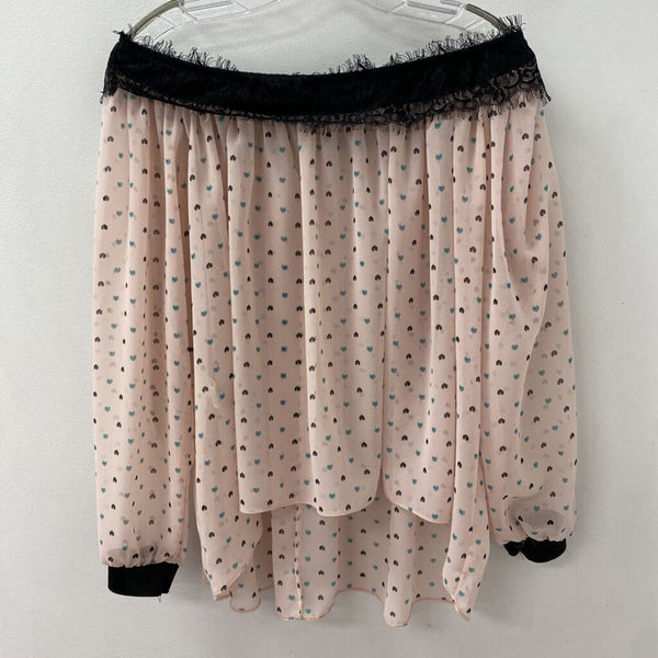 IMPERIAL WOMEN'S BLOUSE/SHIRT pink black blue mix M