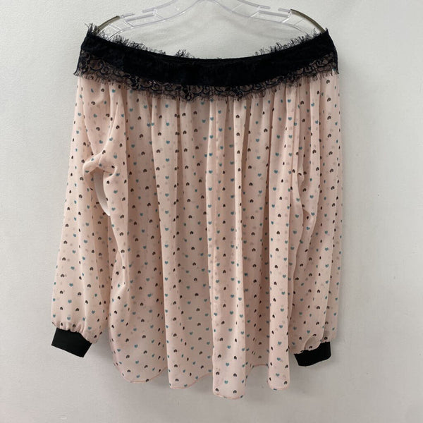 IMPERIAL WOMEN'S BLOUSE/SHIRT pink black blue mix M