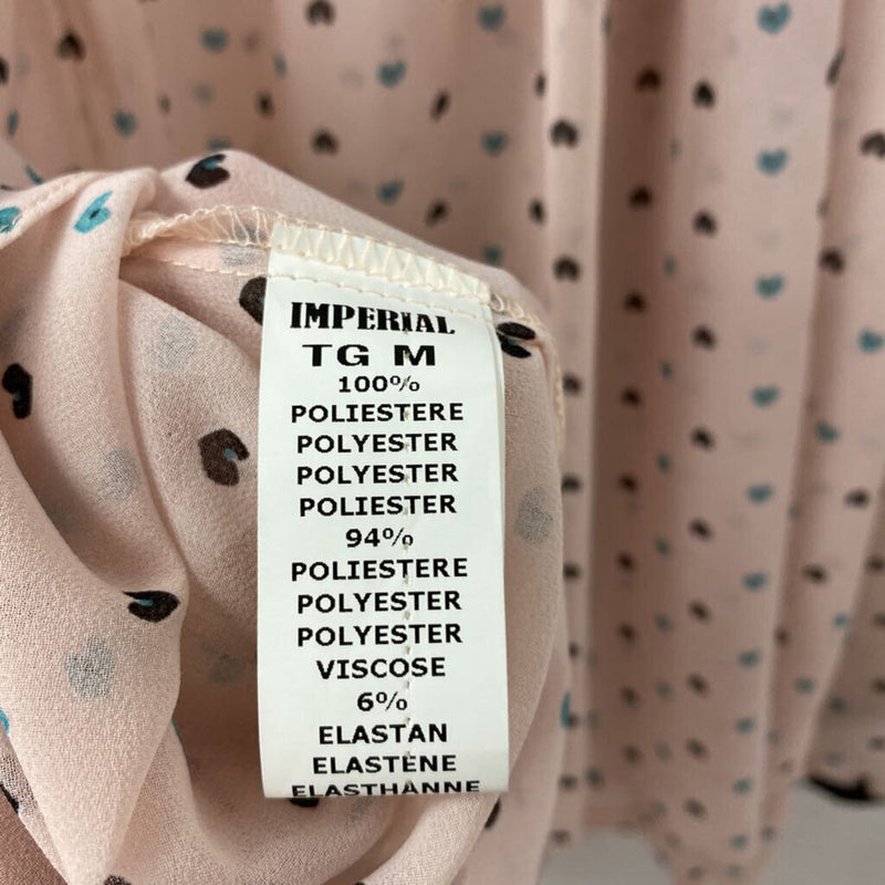 IMPERIAL WOMEN'S BLOUSE/SHIRT pink black blue mix M