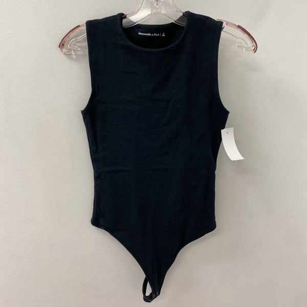 ABERCROMBIE & FITCH WOMEN'S TOP black S