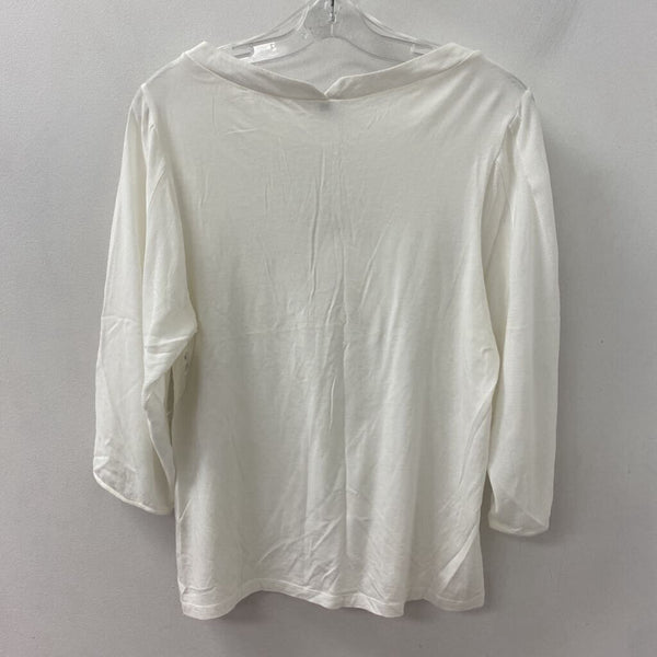 Massimo Dutti WOMEN'S TOP white XL