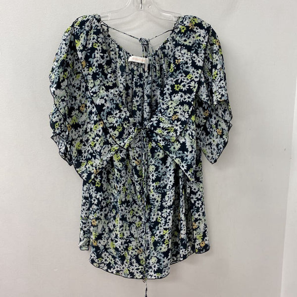 SEE BY CHLOE WOMEN'S BLOUSE/SHIRT black white multi mix L/40