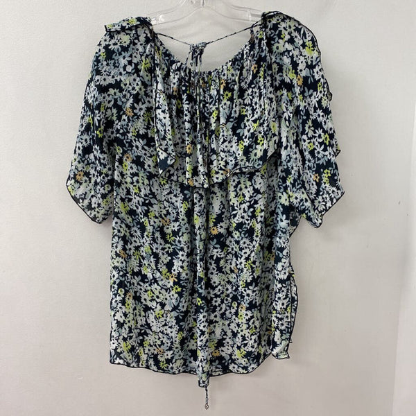 SEE BY CHLOE WOMEN'S BLOUSE/SHIRT black white multi mix L/40