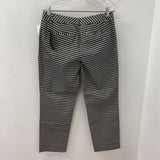 Banana Republic WOMEN'S PANTS black white geo 6