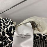 Banana Republic WOMEN'S PANTS black white geo 6