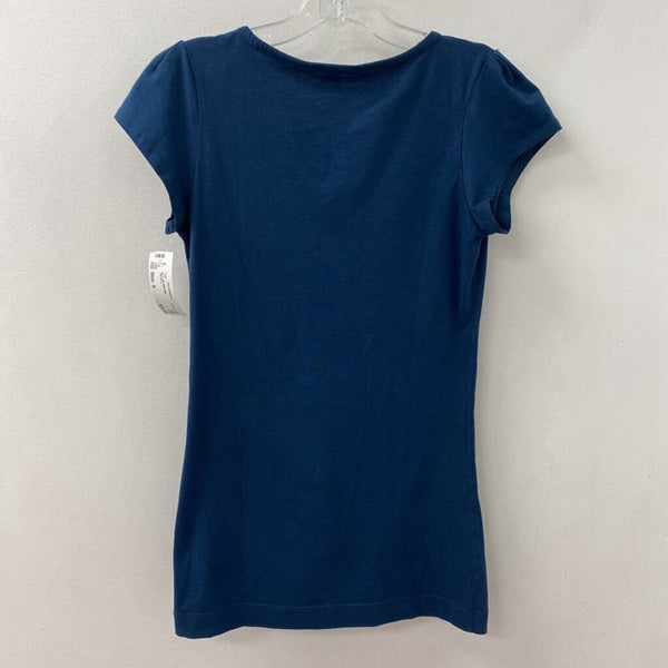 THEORY WOMEN'S TOP dark blue S
