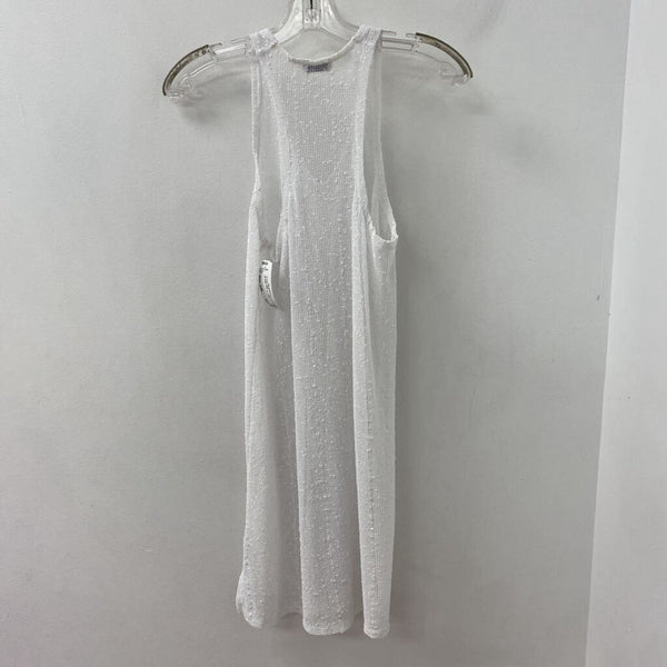 CALVIN KLEIN WOMEN'S ACTIVE SWIM white S/M