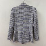 EVER NEW melbourne WOMEN'S BLAZER/JACKET blue white mix 2