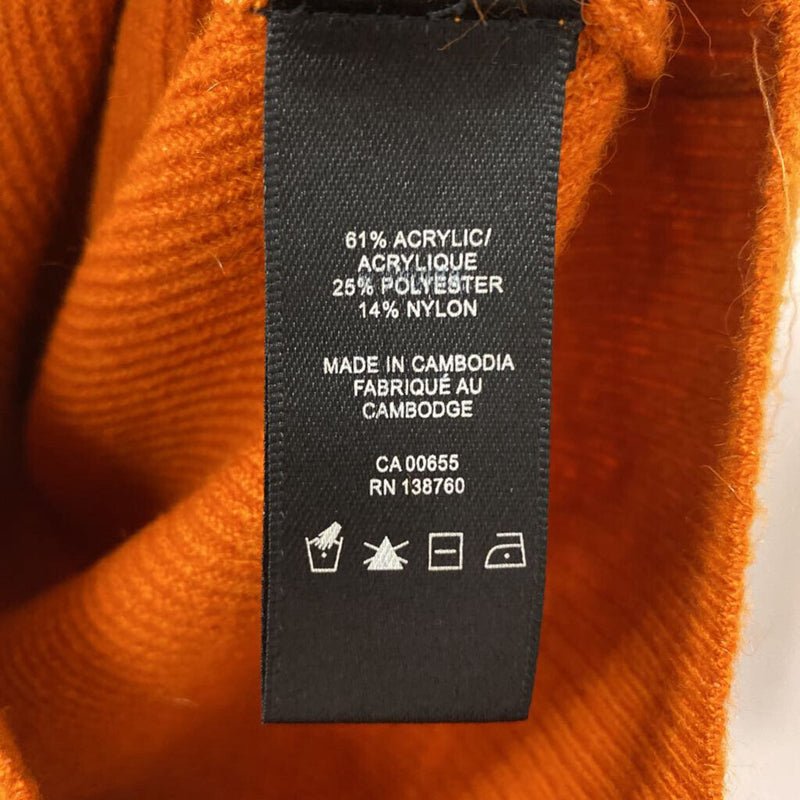 RW&CO WOMEN'S SWEATER orange XXS