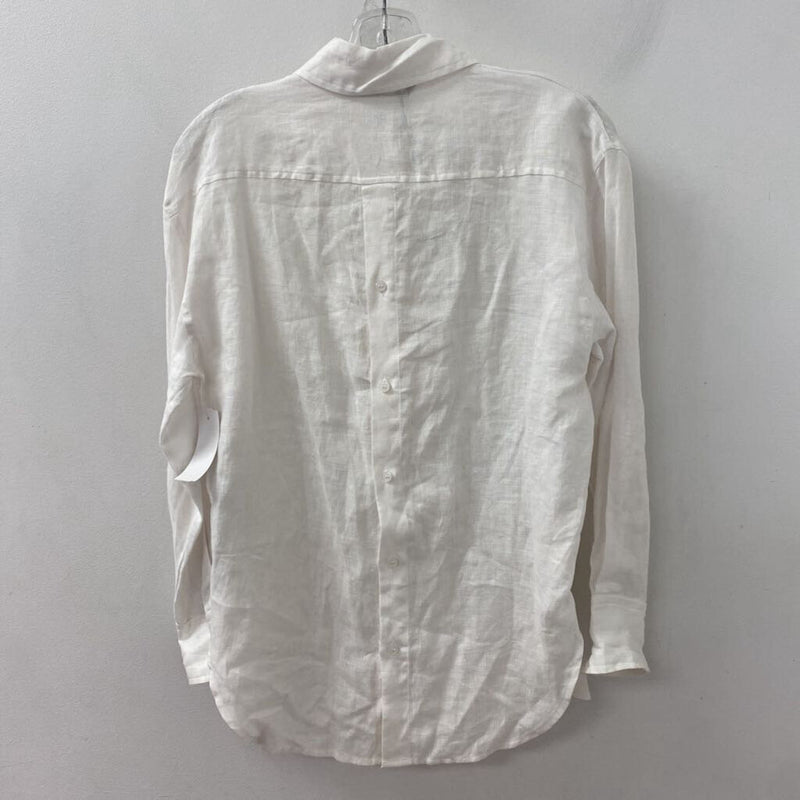 ZARA WOMEN'S BLOUSE/SHIRT white XS
