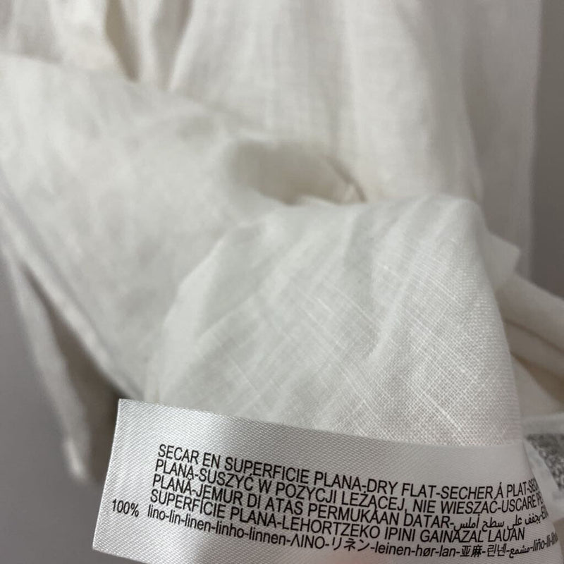 ZARA WOMEN'S BLOUSE/SHIRT white XS