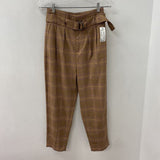 Banana Republic WOMEN'S PANTS tan purple mix 2R