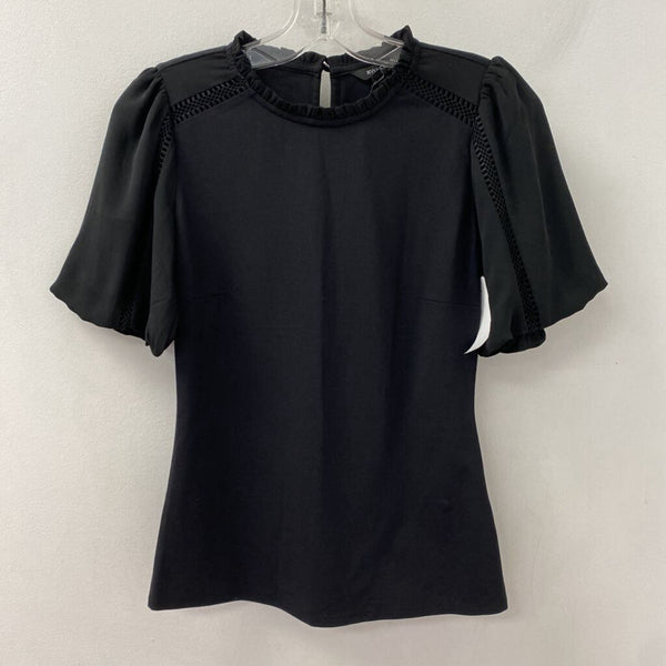 RW&CO WOMEN'S BLOUSE/SHIRT black XS