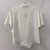 ZARA WOMEN'S BLOUSE/SHIRT white XS