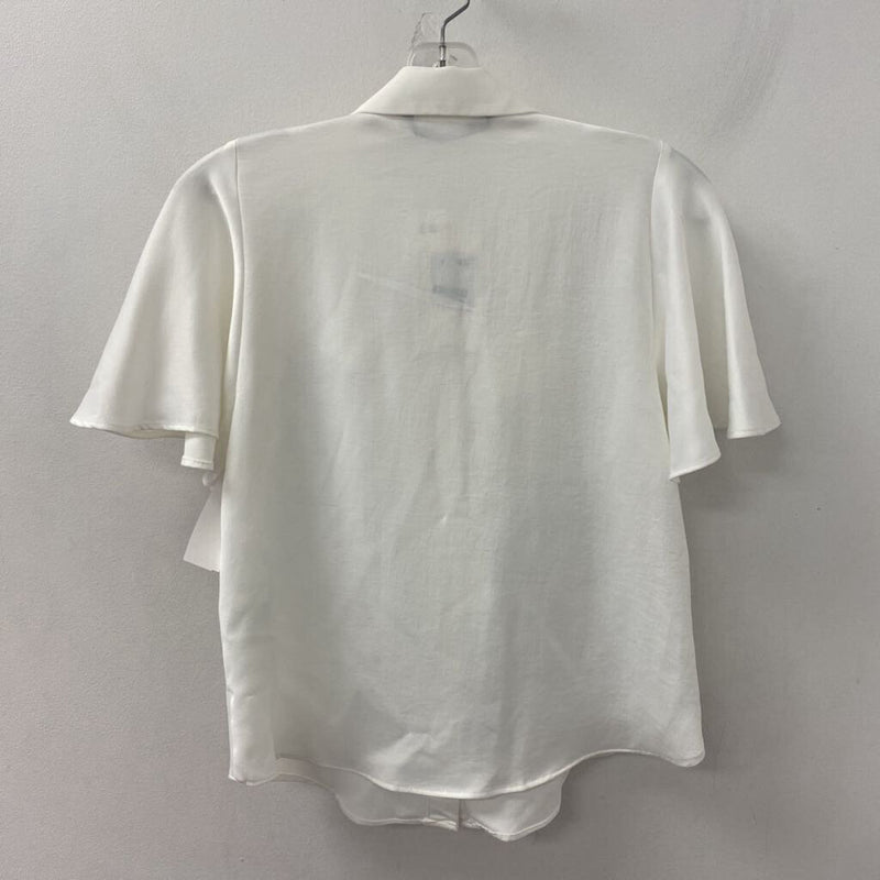 ZARA WOMEN'S BLOUSE/SHIRT white XS