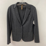ELEVENTY first class WOMEN'S BLAZER/JACKET grey brown 42/s-m