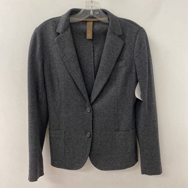 ELEVENTY first class WOMEN'S BLAZER/JACKET grey brown 42/s-m