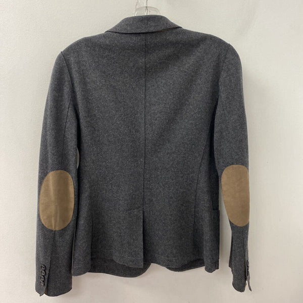 ELEVENTY first class WOMEN'S BLAZER/JACKET grey brown 42/s-m