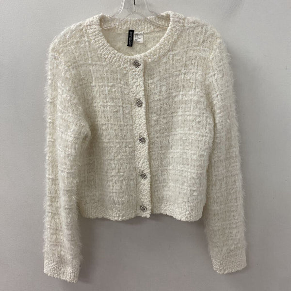 H&M WOMEN'S SWEATER white S