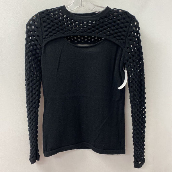 one grey day WOMEN'S SWEATER black S