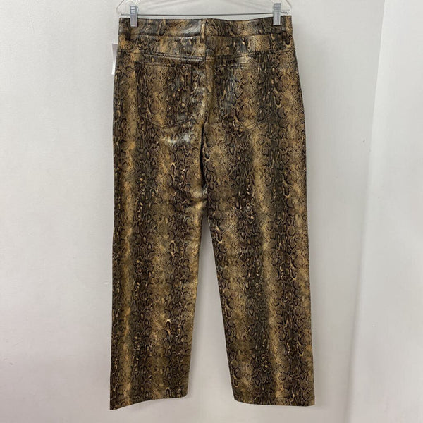 MANGO/MNG WOMEN'S PANTS black beige 10