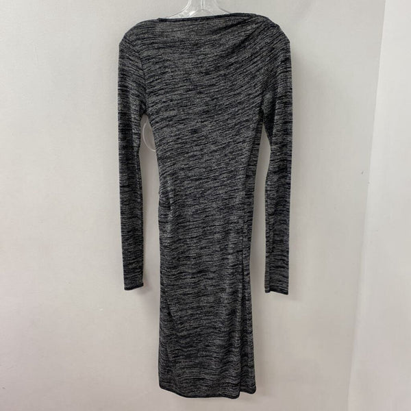 WILFRED WOMEN'S DRESS charcoal black mix S