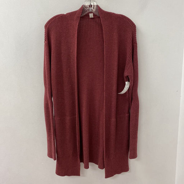 LULULEMON WOMEN'S CARDIGAN dark raspberry XS/S