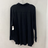 EILEEN FISHER WOMEN'S PLUS TOP black 3X