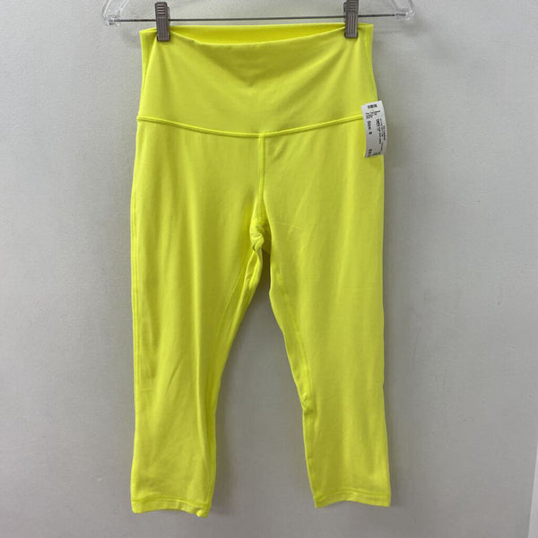 LULULEMON WOMEN'S ACTIVE BOTTOM neon yellow 8