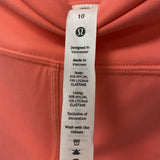LULULEMON WOMEN'S ACTIVE BOTTOM bright coral 10