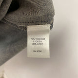 J JILL/PUREJILL WOMEN'S PLUS TOP denim-blue 4X
