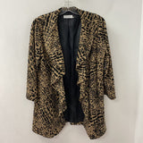 CALVIN KLEIN WOMEN'S BLAZER/JACKET leopard print 10