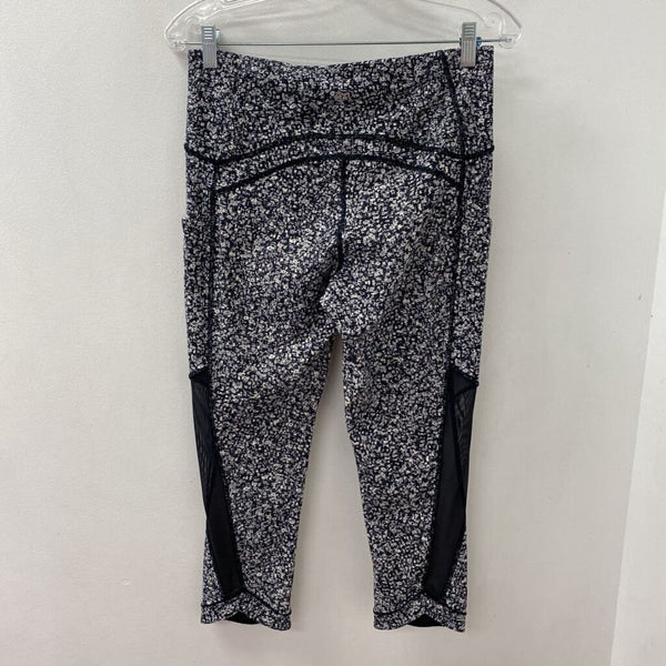 LULULEMON WOMEN'S ACTIVE BOTTOM black white grey mix 8