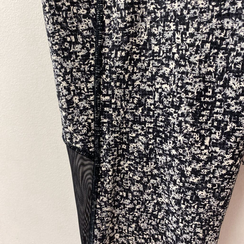 LULULEMON WOMEN'S ACTIVE BOTTOM black white grey mix 8