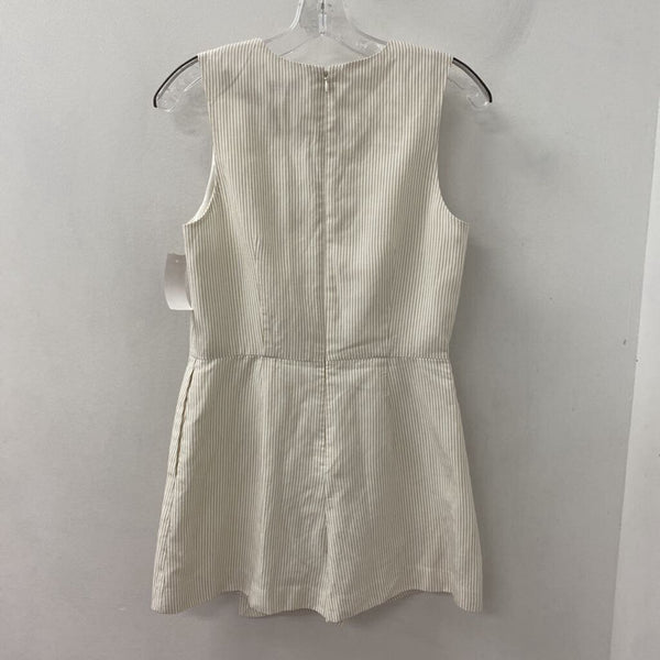 Club Monaco WOMEN'S ROMPER white beige 2
