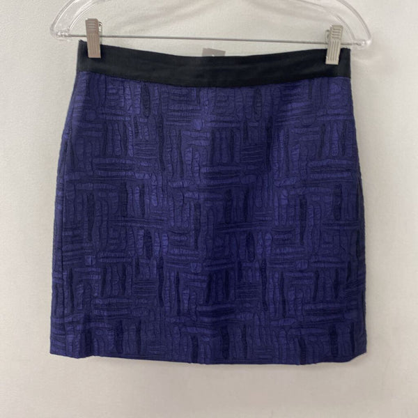 Banana Republic WOMEN'S SKIRT navy black 4P