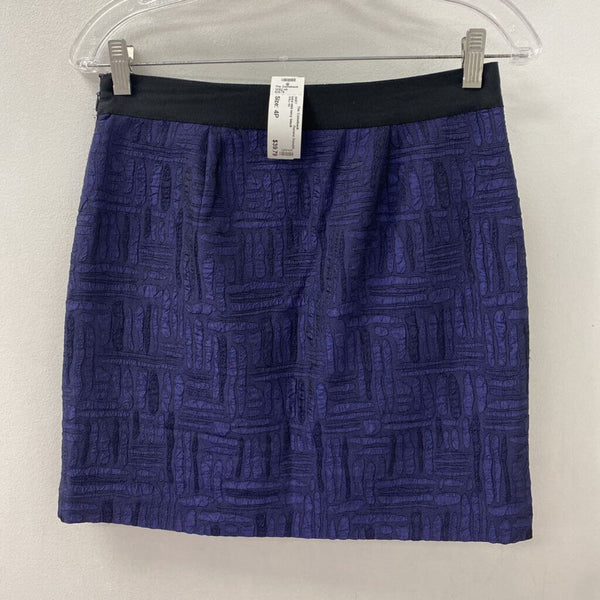 Banana Republic WOMEN'S SKIRT navy black 4P