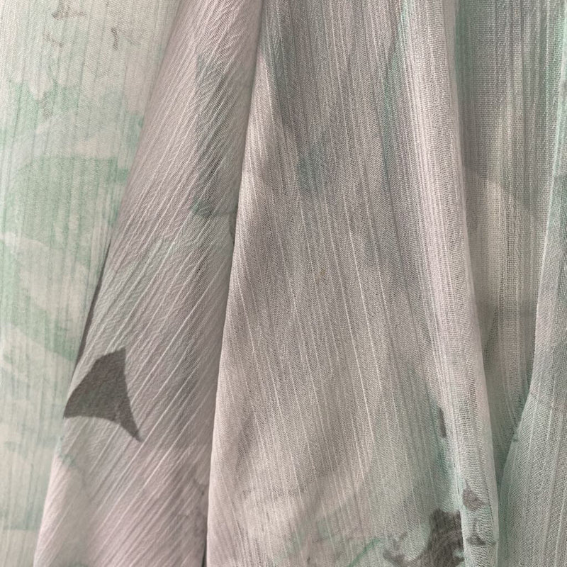 CALVIN KLEIN WOMEN'S DRESS white teal grey 8