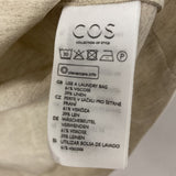 COS WOMEN'S BLOUSE/SHIRT champagne 6/8UK